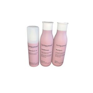 Living proof restore replenish bundle shampoo conditioner leaving in treatment